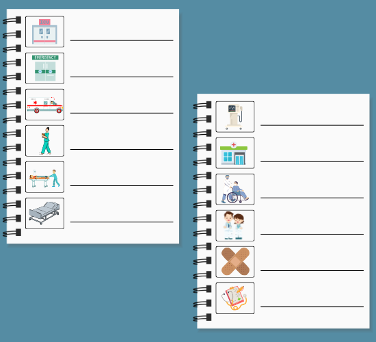 Hospital List Writing