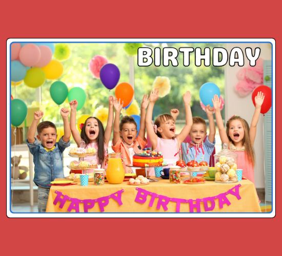 Birthday Display Poster