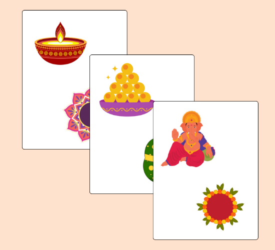 Diwali Role Play  Cut-Outs
