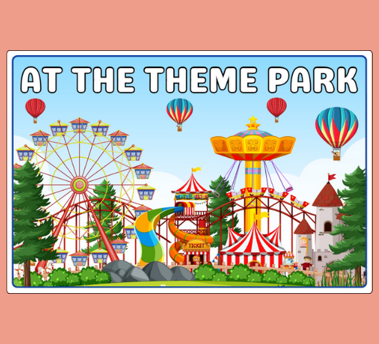 Theme Park Display Posters