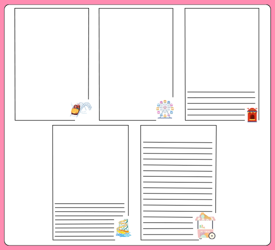 Theme Park Page Border