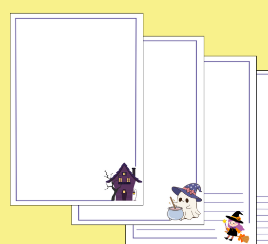 Witch's Kitchen Page Border