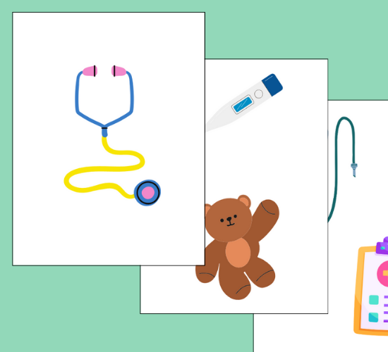 Toy Hospital Cut-Outs