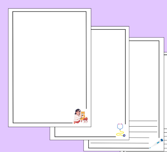 Toy Hospital Page Border