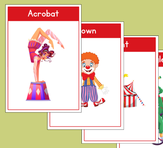 The Circus Flashcards