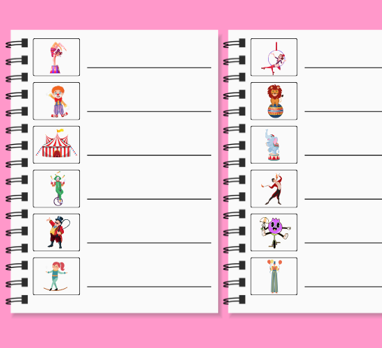 The Circus List Writing