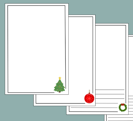 Fun Christmas Page Border
