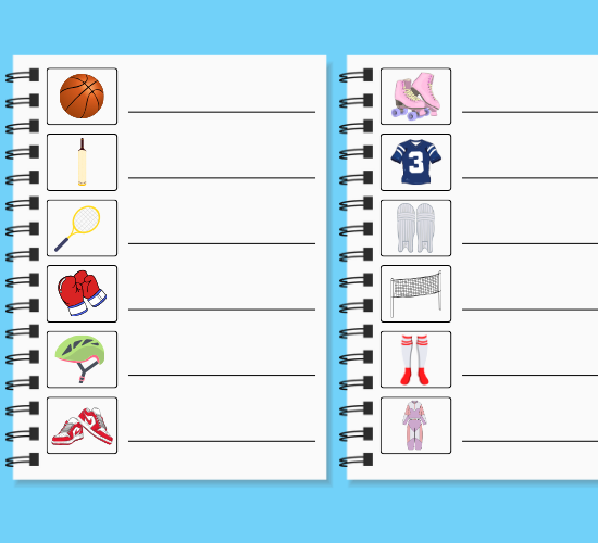 Sports List Writing