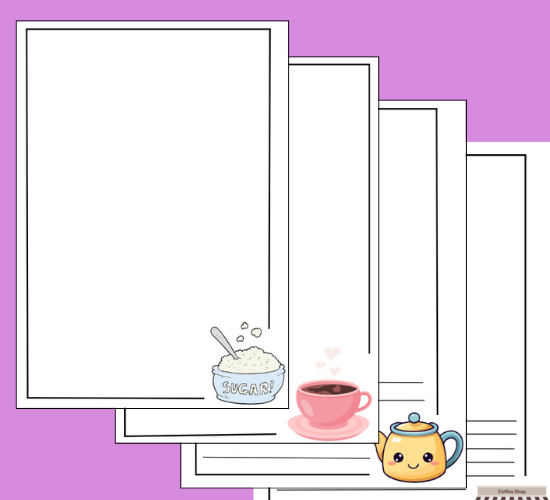 Coffee Shop Page Border