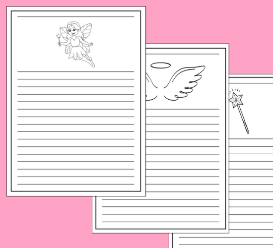 Fairy Garden Writing Frames