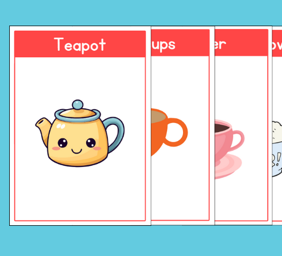 Tea Party Flashcards