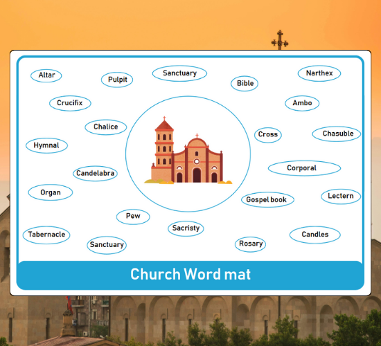 Church Word Mat