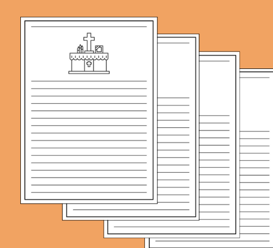 Church Writing Frames