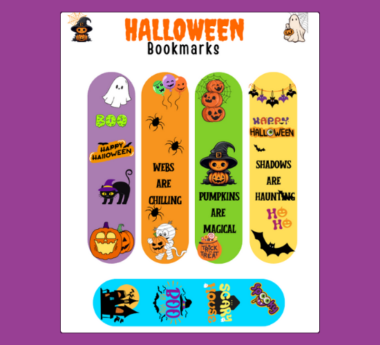 Halloween Bookmarks