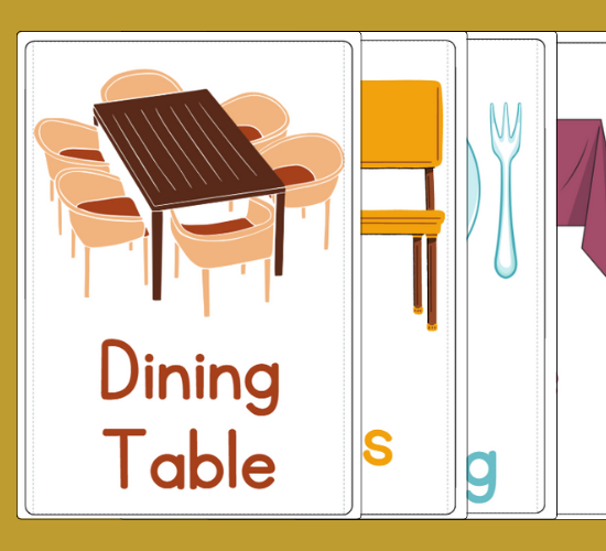 Dining Room Flashcards