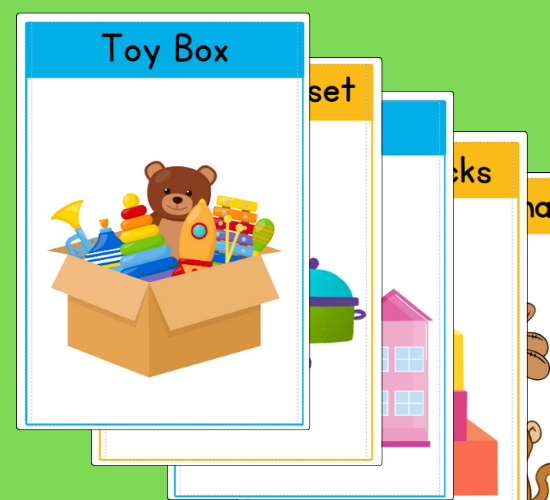 Playroom Flashcards