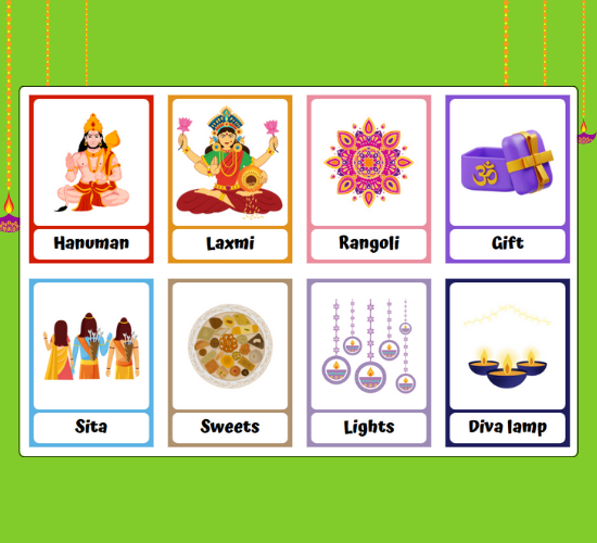 Diwali Mini Flashcards