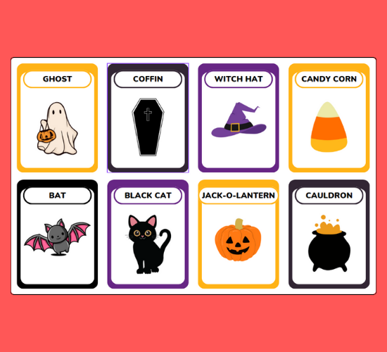 Halloween Mini Flashcards