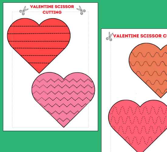 Valentine Scissor Cutting