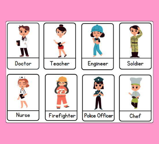 Profession Mini Flashcards