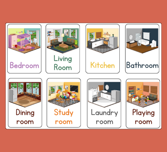 House Mini Flashcards