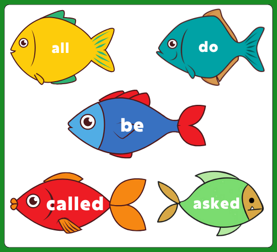 Tricky Words on Fish