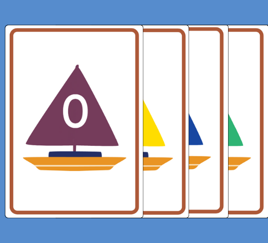 Numbers 0-20 on Boats