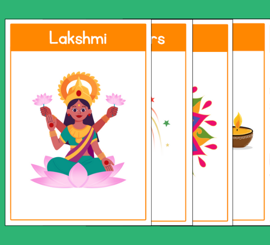 Diwali Role Play Flashcards