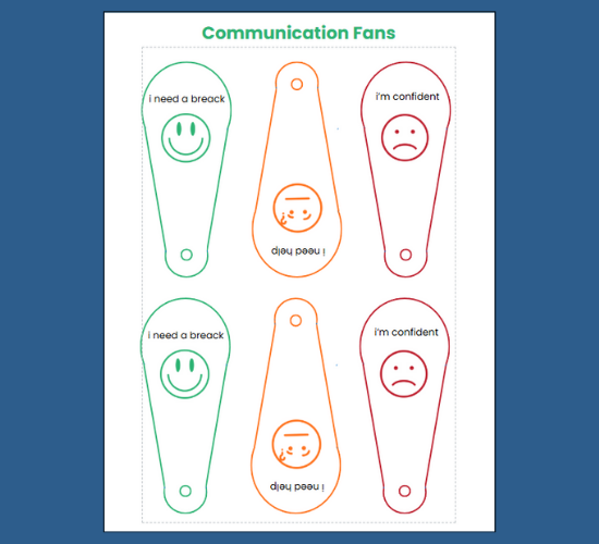Communication Fans