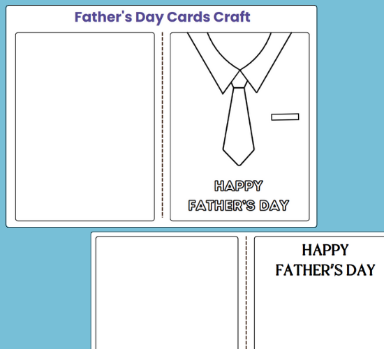 Father's Day Cards Craft