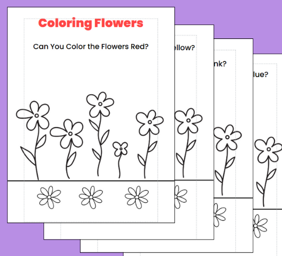 Coloring Flowers