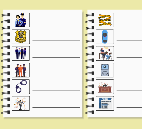 Police Station List Writing
