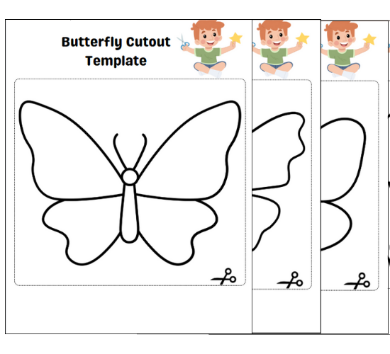 Butterfly Cutout Templates