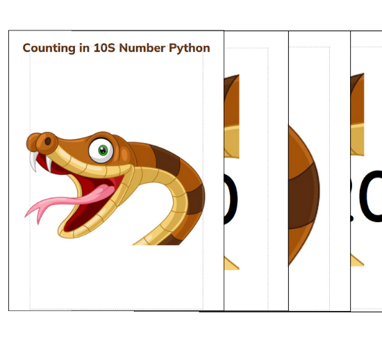 Counting in 10s Number Python
