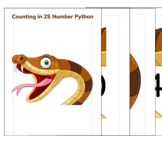 Counting in 2s Number Python
