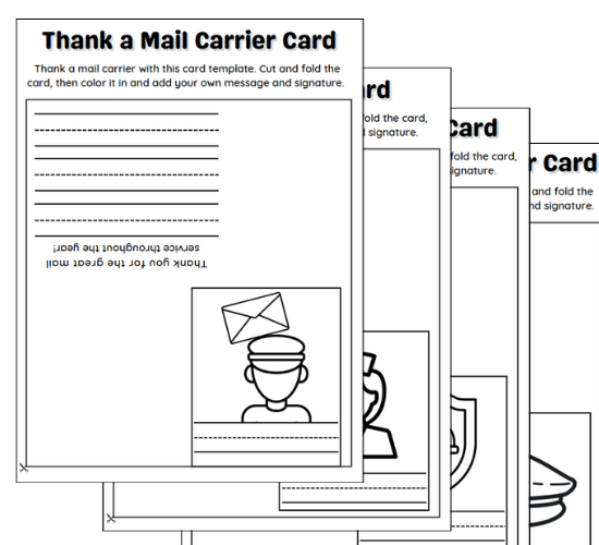 Thank a Nurse Card Template