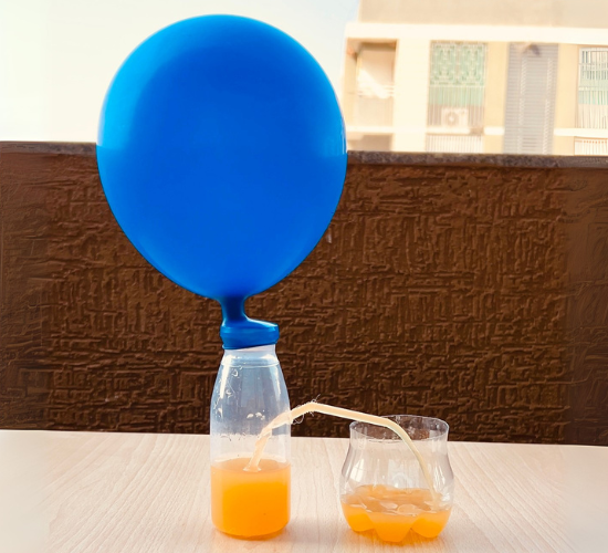 Air Pressure Juice Dispenser
