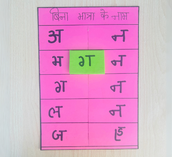 Bina matra ke naam