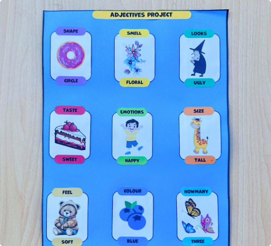 Adjectives Project