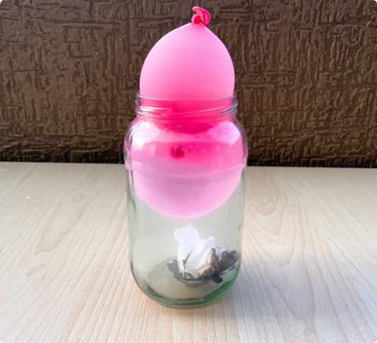The Balloon Air Pressure Experiment