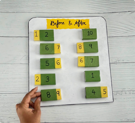 Before and After Number Learning Model