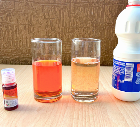 Color Disappear Science Experiment