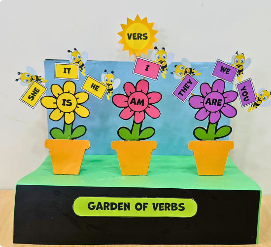 Verbs in Bloom a Garden Project