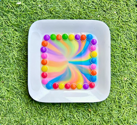 Skittles Rainbow Experiment