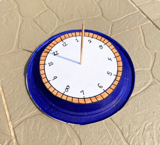 Sundial Kids Craft Project
