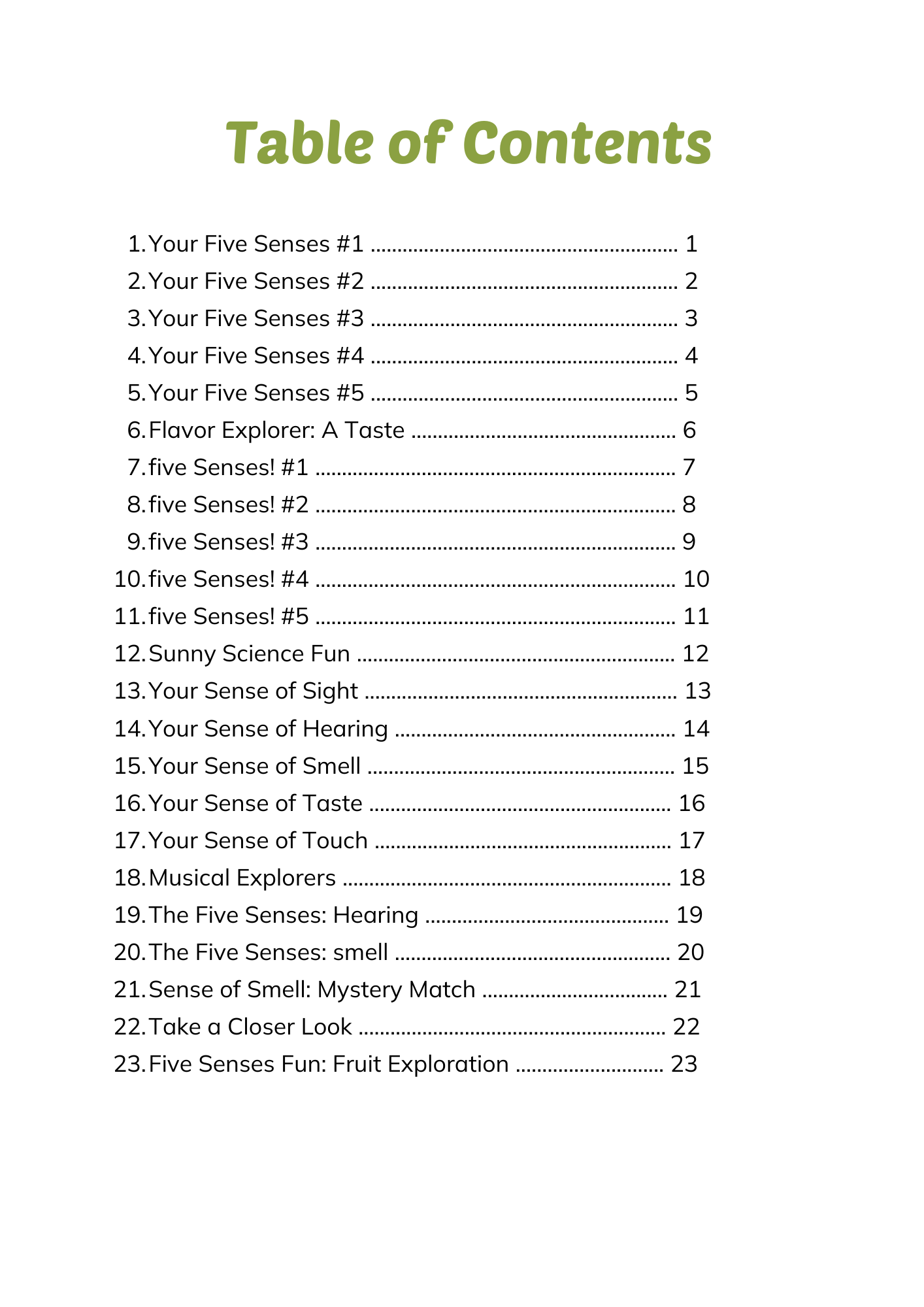 worksheet