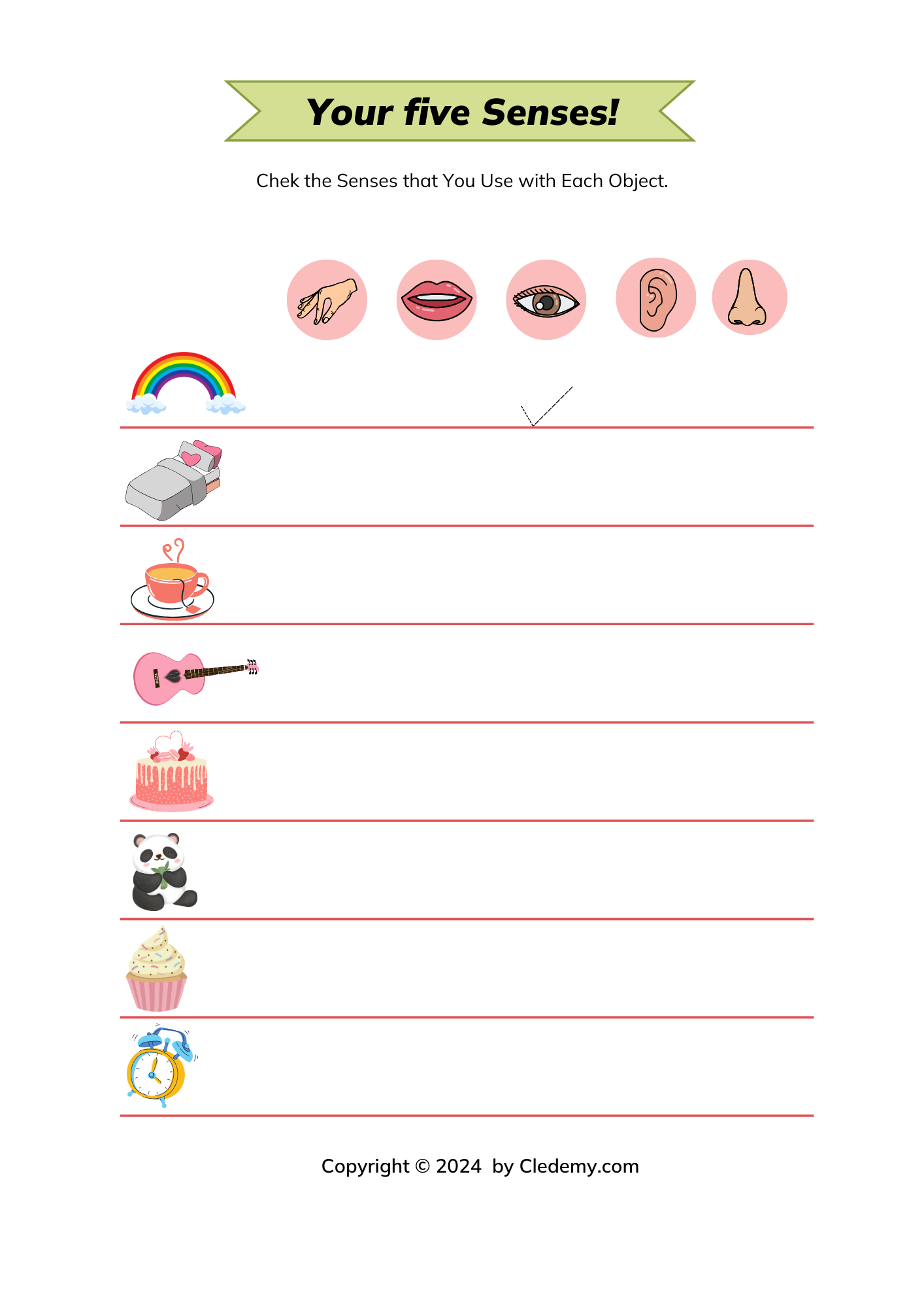 worksheet