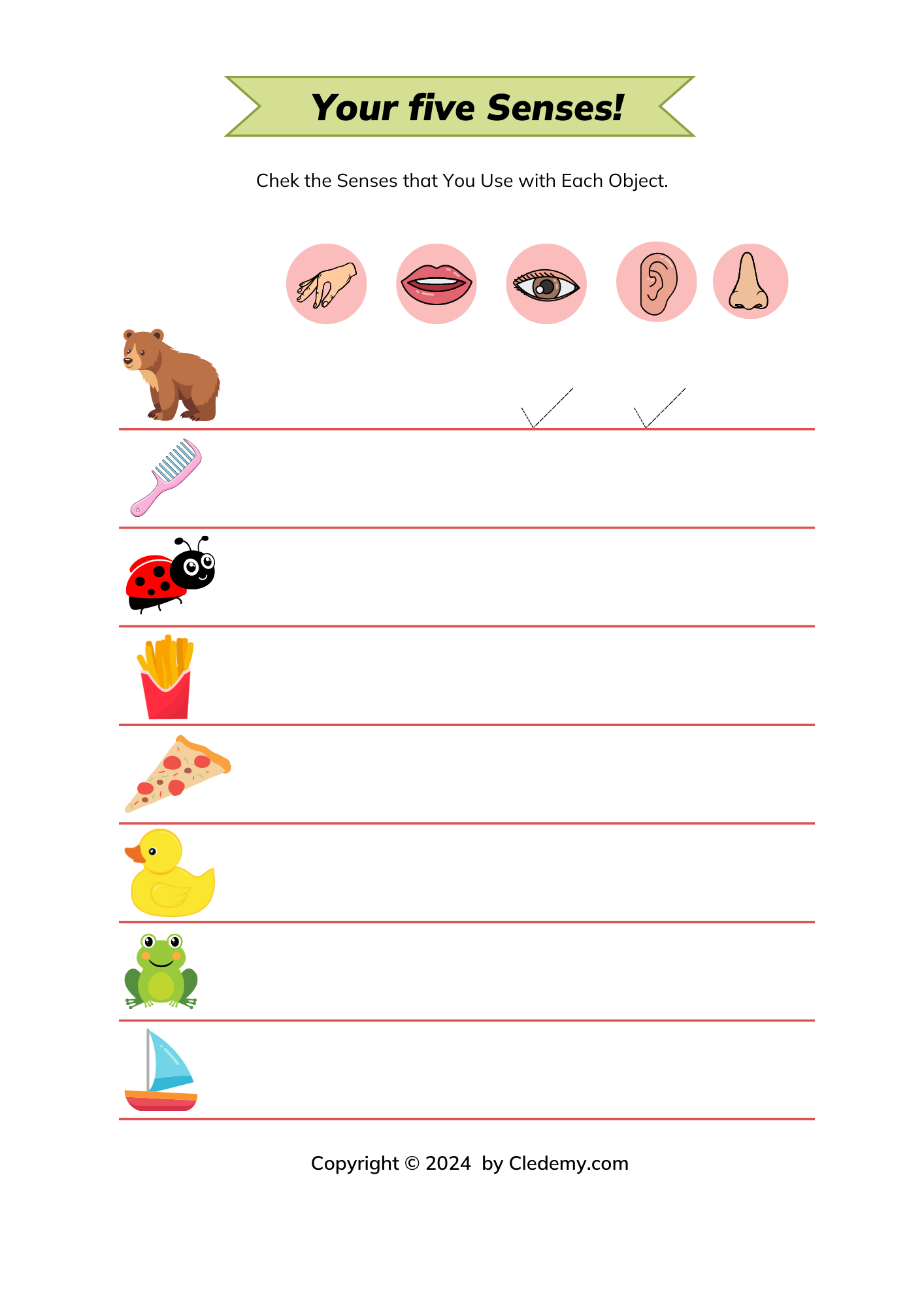 worksheet