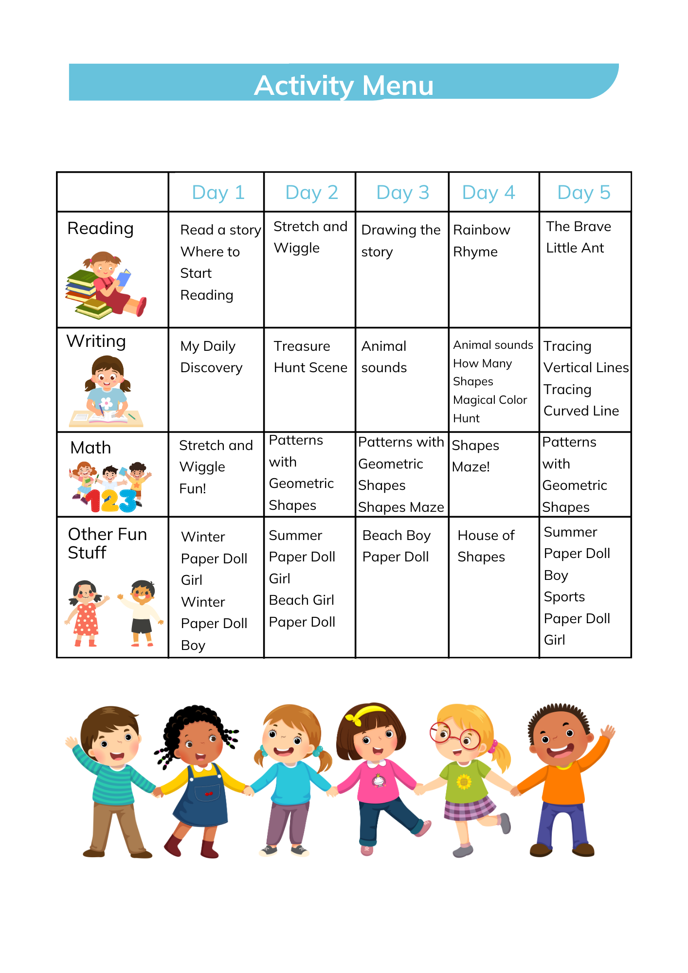 worksheet