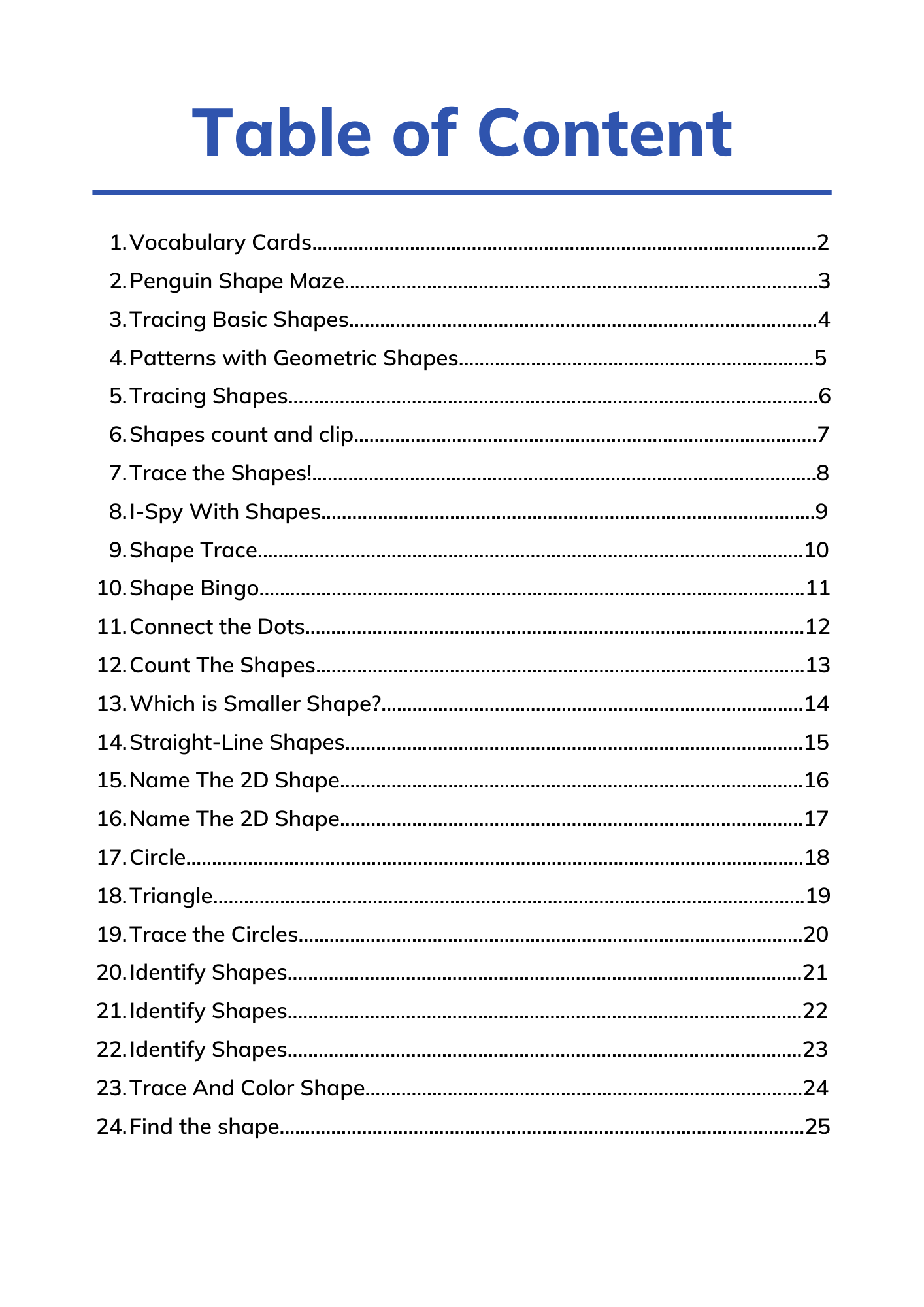 worksheet